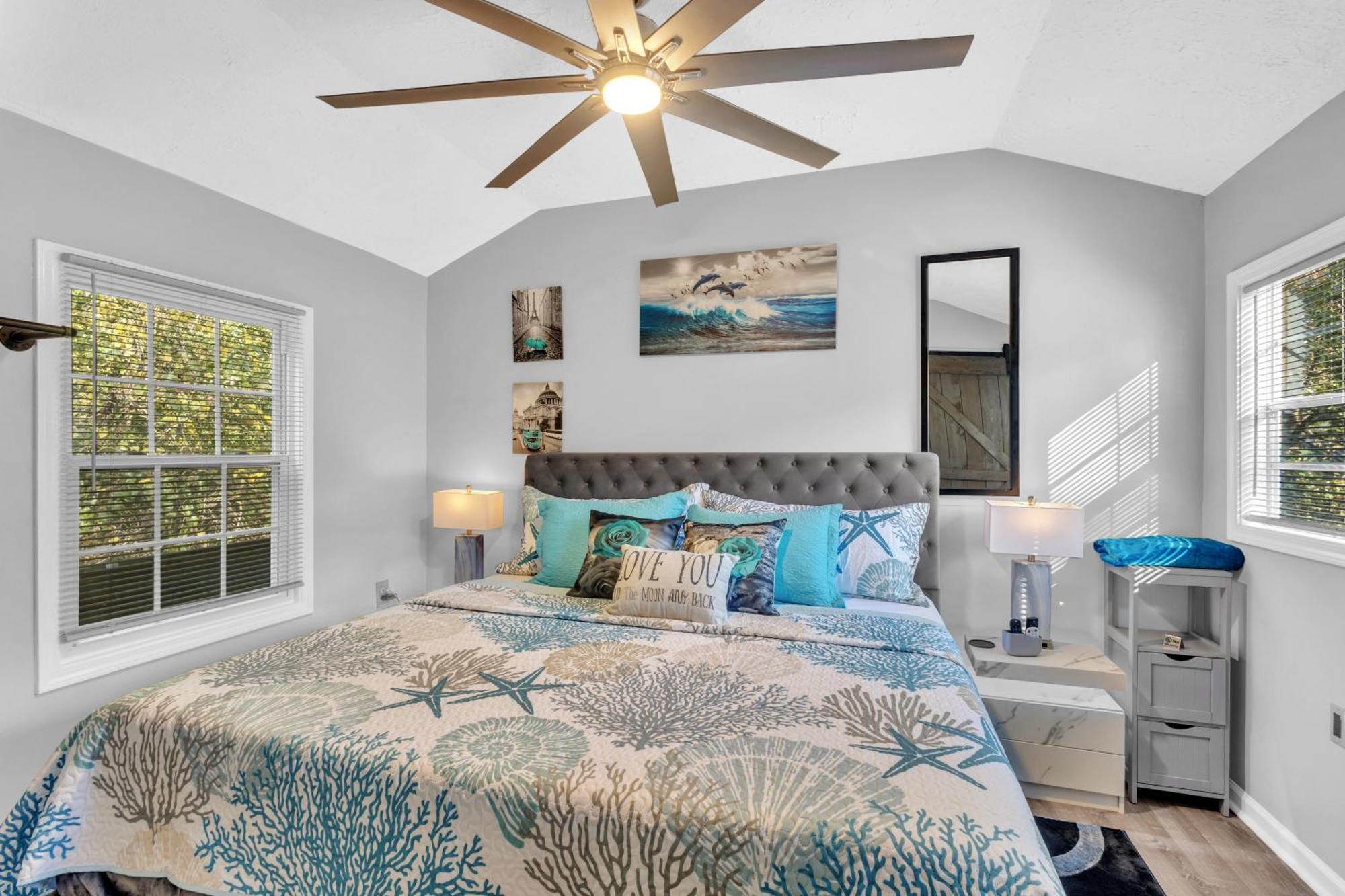 Spacious King Cottage-mins From Downtown Athens